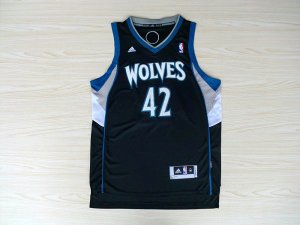 Maillot De Basket Minnesota Timberwolves Kevin Love 42 Tissus Sportif Fans Edition Noir